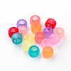 Transparent European Acrylic Beads FACR-S047-M-1