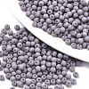 Frosted Colours Glass Beads SEED-S040-03A-06-1
