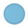 PU Leather Flat Round Bag Bottom FIND-PH0016-001C-1
