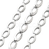 Tarnish Resistant Vacuum Plating 304 Stainless Steel Link Chains CHS-H026-16P-1