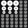 30Pcs Plastic Sew Embroidery Bobbin ODIS-FG0002-88-1