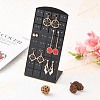 Organic Glass Earring Stands Displays EDIS-E003-2-6