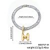 Fashionable Brass Charm Bracelets LI7211-13-1