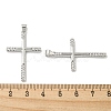 Rack Plating Brass Micro Pave Cubic Zirconia Pendants KK-F869-07P-3