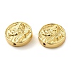 Rack Plating Brass Beads KK-C047-03G-2
