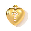 304 Stainless Steel Pendants STAS-OY003-34G-3
