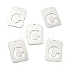 Non-Tarnish 304 Stainless Steel Pendants STAS-K216-49C-P-2