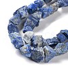 Raw Rough Natural Lapis Lazuli Beads Strands G-B065-C03-4