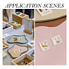 20Pcs Paper Earring Display Cards CDIS-TADJ0002-01C-7