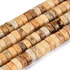 Natural Huanglong Jade Beads Strands G-N367-03A-03-2