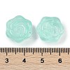 Transparent Spray Paint Glass Beads GLAA-H035-05E-3