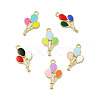 Alloy Enamel Pendants ENAM-B050-10G-1