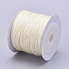 Nylon Braided Cord for Woven Jewelry Making Macrame Craft NWIR-D055-0.6mm-23-2