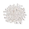 6/0 Baking Paint Transparent Fringe Glass Seed Beads SEED-N006-06A-2