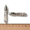 Natural Crazy Agate Pointed Big Pendants G-Z055-01P-24-3