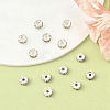Brass Rhinestone Spacer Beads RB-A014-L5mm-01S-4