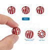 Natural Wooden Beads WOOD-TAC0010-04D-8