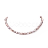 Natural Pearl Beaded Necklace for Women NJEW-JN04188-03-6