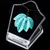 Synthetic Turquoise Pendants Necklaces PW-WG25252-14-1