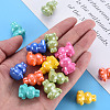 Pearlized Opaque Acrylic Beads MACR-S373-41I-5