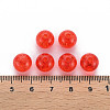 Transparent Crackle Acrylic Beads MACR-S373-66C-N08-3