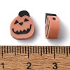 Halloween Theme Handmade Polymer Clay Beads CLAY-M005-08-3