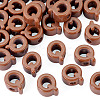 Opaque Acrylic European Beads OACR-TAC0019-006Q-3