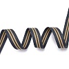 Polyester Grosgrain Ribbon OCOR-WH0063-33-2