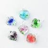 Handmade Luminous Lampwork Pendants LAMP-R136-04-1