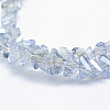 Electroplate Glass Beads Strands EGLA-J143-B-PL01-3