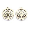 201 Stainless Steel Pendants STAS-T044-189G-1