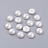 Shell Pearl Half Drilled Beads BSHE-G011-01-8mm-1