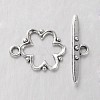 Alloy Toggle Clasps X-EA777Y-AS-NR-1