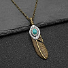 304 Stainless Steel Pendant Necklaces QC2875-2-1