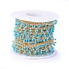 Handmade Enamel Beaded Chains CHC-P007-D01-1
