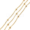 PVD Vacuum Plating 304 Stainless Steel Snake Chains CHS-P014-02G-1