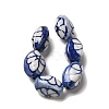 Blue and White Porcelain Beads PORC-C003-02-2