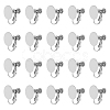 20Pcs 316 Stainless Steel Clip-on Earring Findings STAS-UN0053-54-1