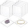 12Pcs Acrylic Display Pedestals ODIS-FG0002-17-1