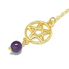 Round Resin Dowsing Pendulum Big Pendants G-C117-01G-09-3