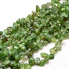Natural Nuggets Crackle Agate Beads Strands G-P032-M-2