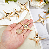 6Pcs Alloy Brooches JEWB-FH0001-90-3
