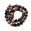 Natural Rhodonite Beads Strands G-Z119-A19-03-4