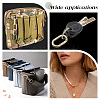 6Pcs 3 Style Brass Spring Gate Rings FIND-PH0008-41-5