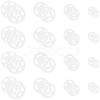 80Sets 4 Styles Resin Snap Buttons FIND-CY0001-44-1