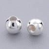 Brass Smooth Round Beads X-EC400-2S-2