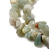 Natural Flower Amazonite Chips Beads Strands X-G-M205-12-01-4