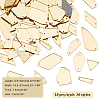 180Pcs 10 Style Sew On Mirror Rhinestones DIY-PH0013-65C-2