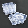Plastic Bead Containers CON-S034-3