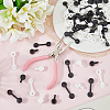 300Pcs 2 Colors Plastic Anti-theft Buckles FIND-CY0001-55B-4